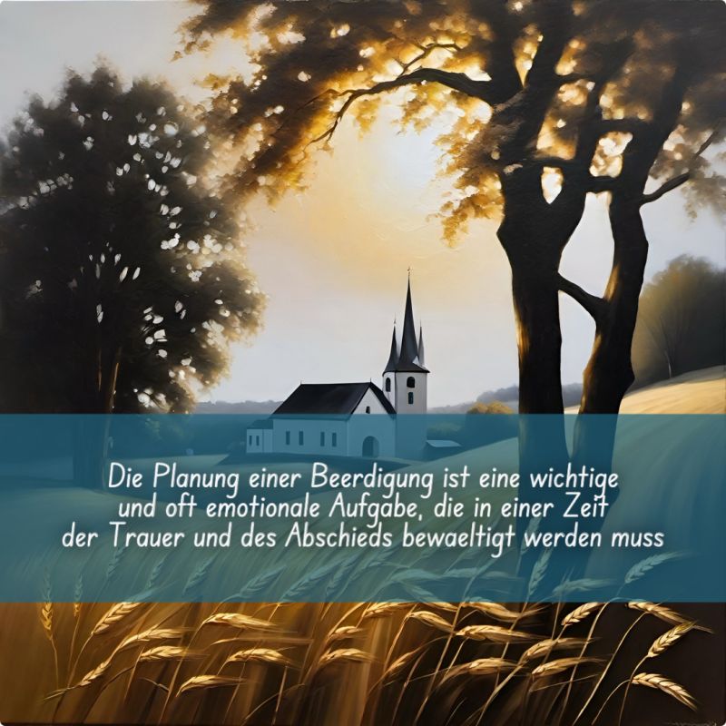  Planung der Beerdigung emotional herausfordernd