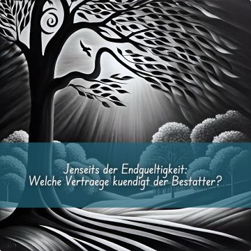 Welche Verträge kuendigt der Bestatter